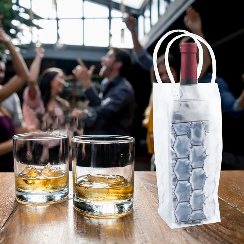 Wine Beer Holder - IJswijnzak Champagne Bierkoeler Wijnglashouder Whisky Kan