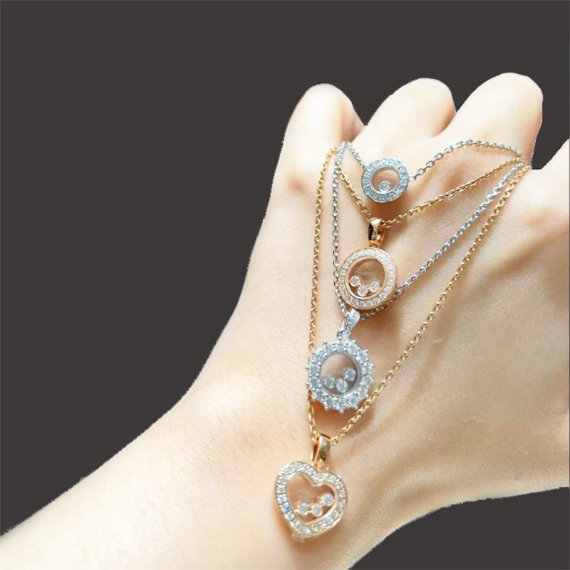 Ice Bucket Silver - 925 sterling zilveren hartvormige ijsblokjes-ketting met