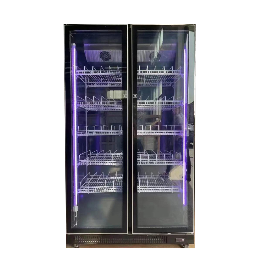 Beer & Wine Jockey Plaza Shopping - Commerciële glazen deuren verticale koelvitrine voor