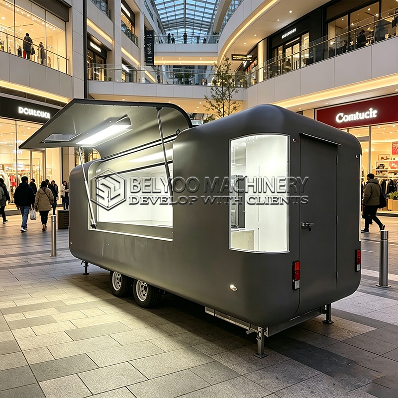 Beer & Wine Jockey Plaza Shopping - Belyoo mobiele koffie cateringwagen premium multifunctionele
