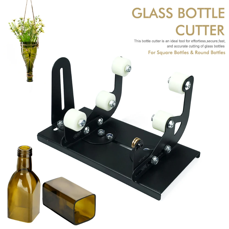 Wine Beer Holder - DIY Glasfles Snijder Gereedschap Vierkant Rond