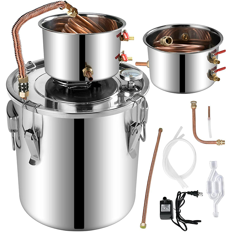Wine Beer Distillation - 30L/50L Alcohol Brouwen Distilleerder DIY Moonshine