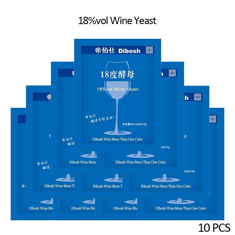 Wine Beer Distillation - 10 stks Thuisbrouwen Gisting Wijn &