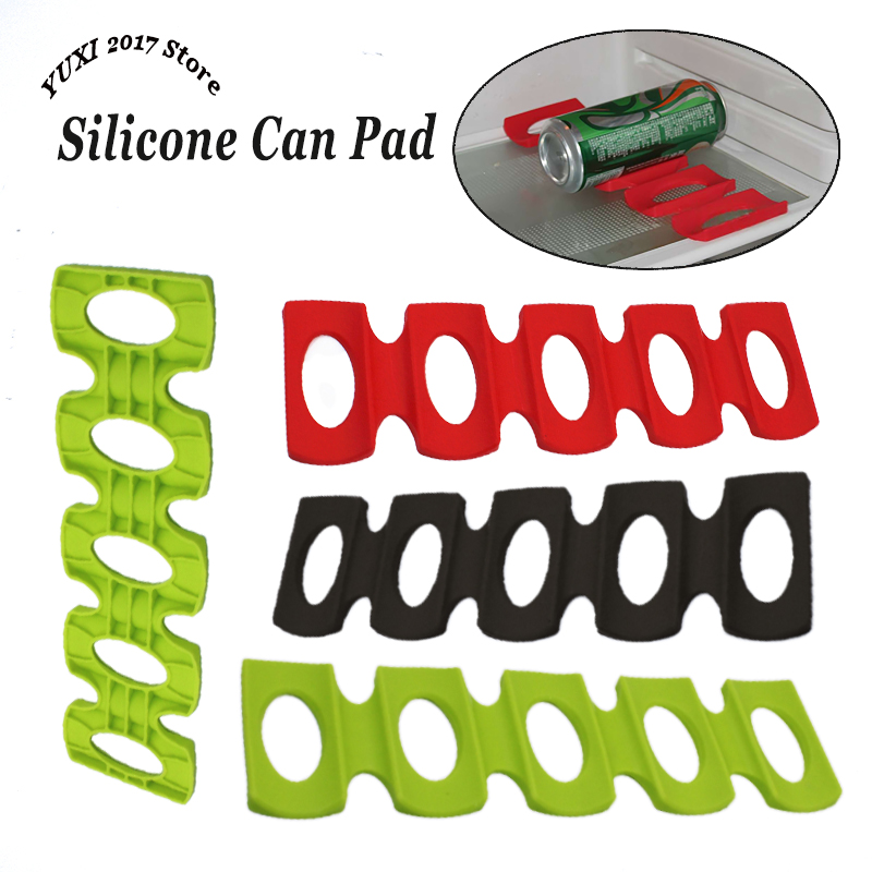 Wine Beer Fridge Cabinet - 1/2 Stuks Siliconen Koelkast Kan Bier