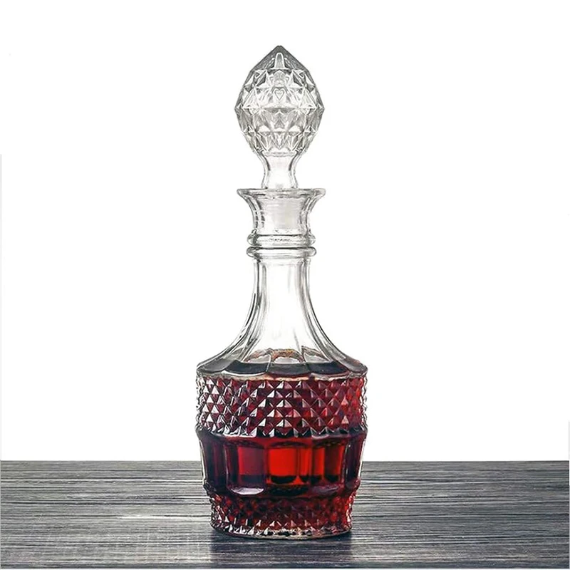 Bottle Stopper Set - Drank Karaf, Glazen Karaf Fles Met