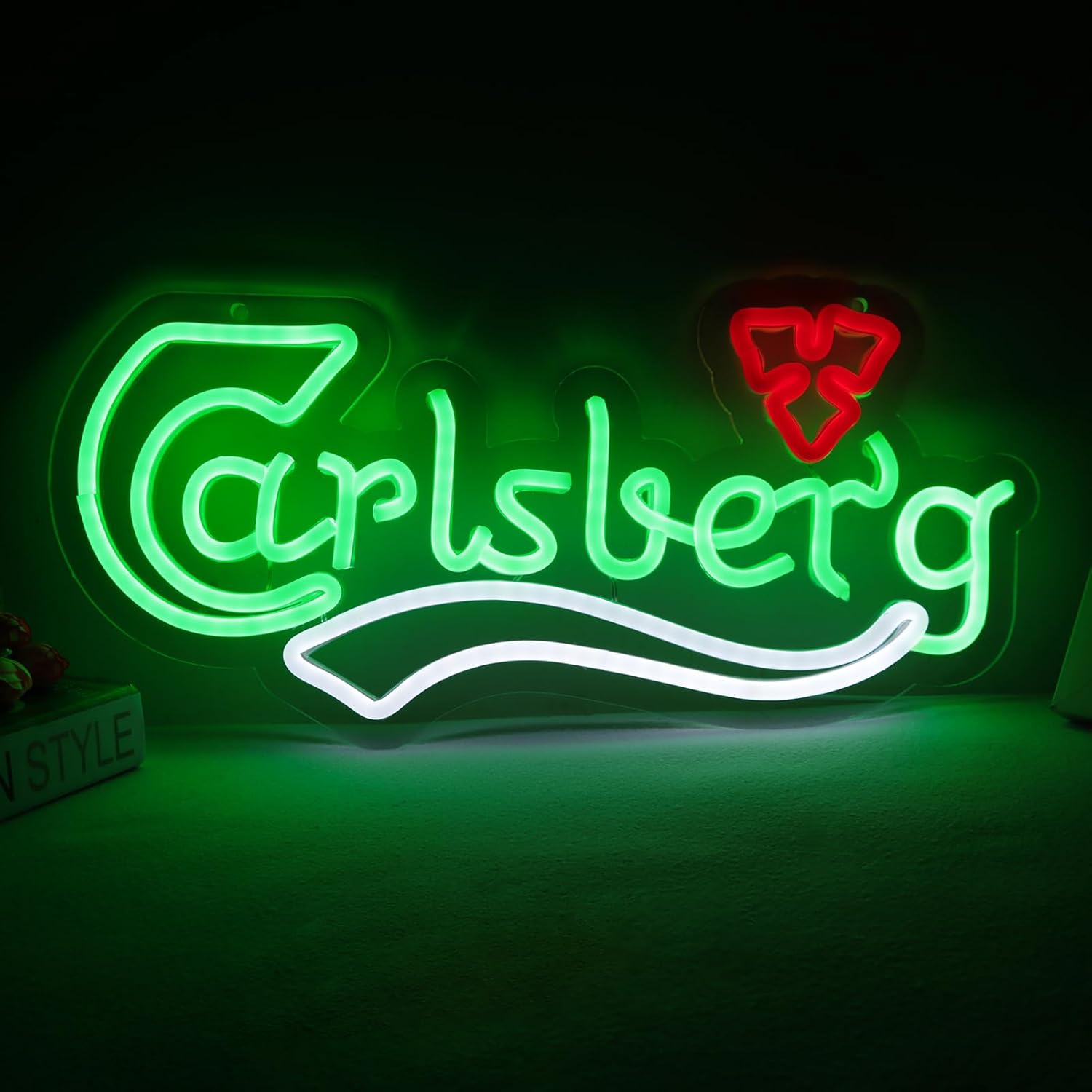 Beer & Wine Jockey Plaza Shopping - Bier Neon Sign Business USB Led