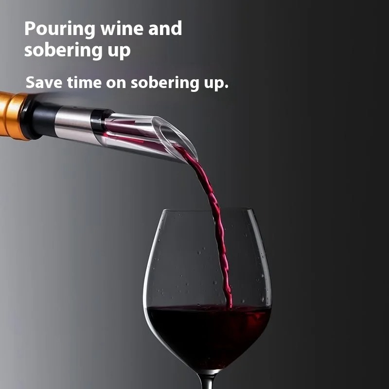 Wine Beer Deli - Deli elektrische wijnopener voor thuisgebruik, roestvrij