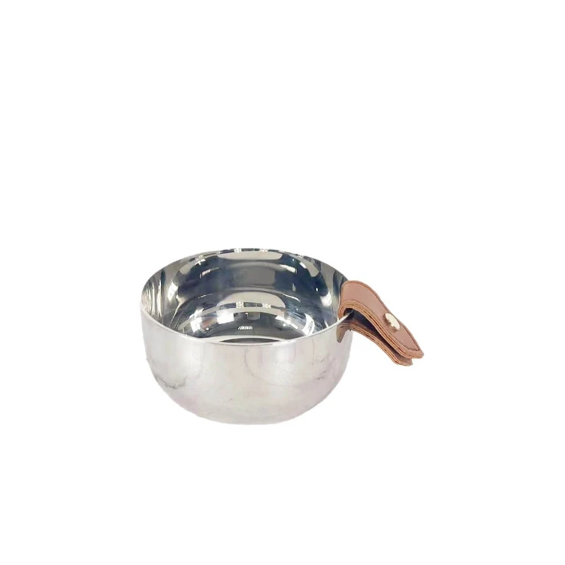 Ice Bucket Silver - Moderne leren zilveren metalen champagne rode