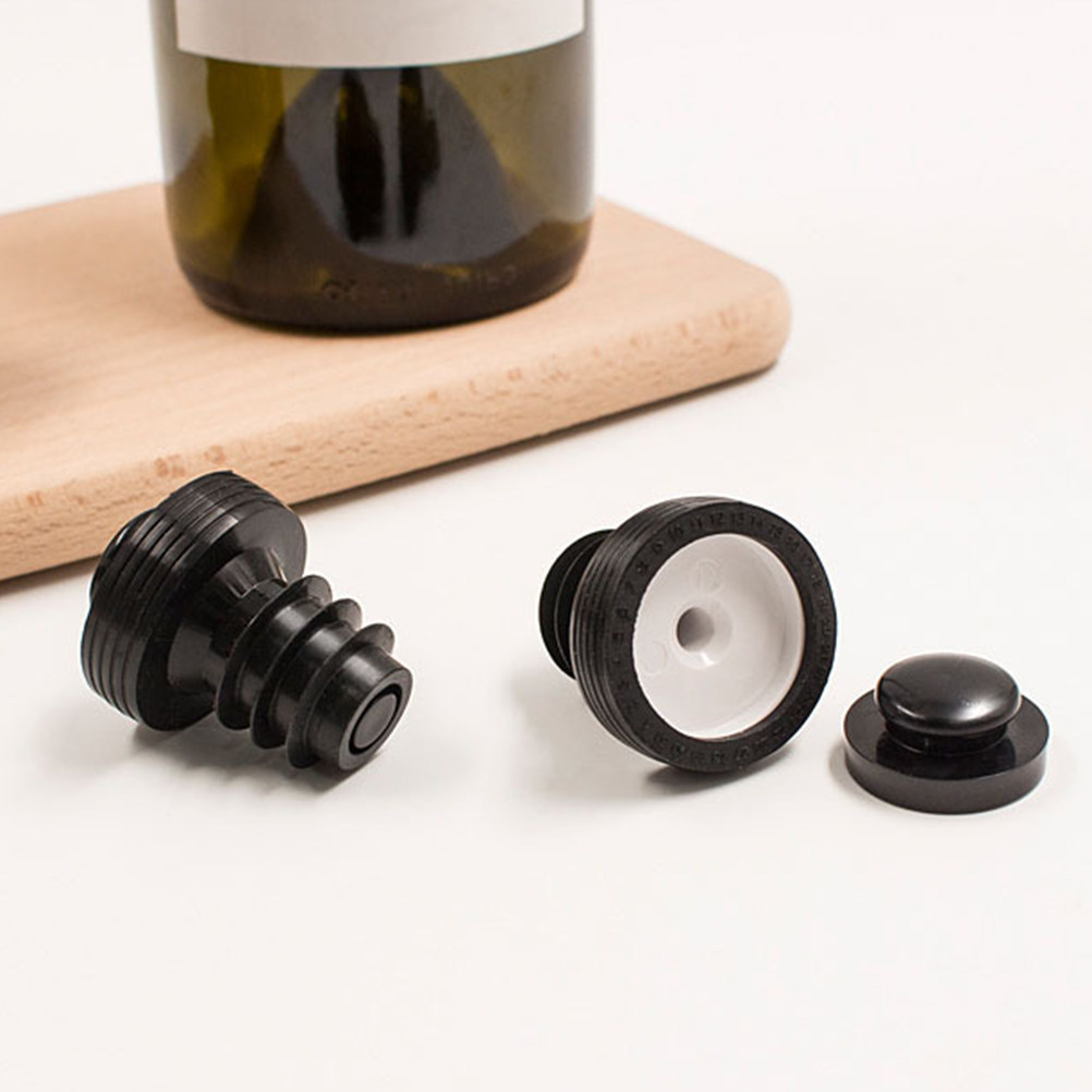 Wine Beer And Cider - Premium siliconen wijnflesstopper van voedingskwaliteit, vacuümsealer