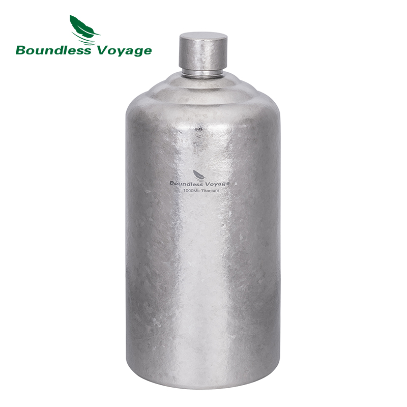 Wine Beer And Spirits - Boundless Voyage Titanium Flaskfles Heren Whiskyfles