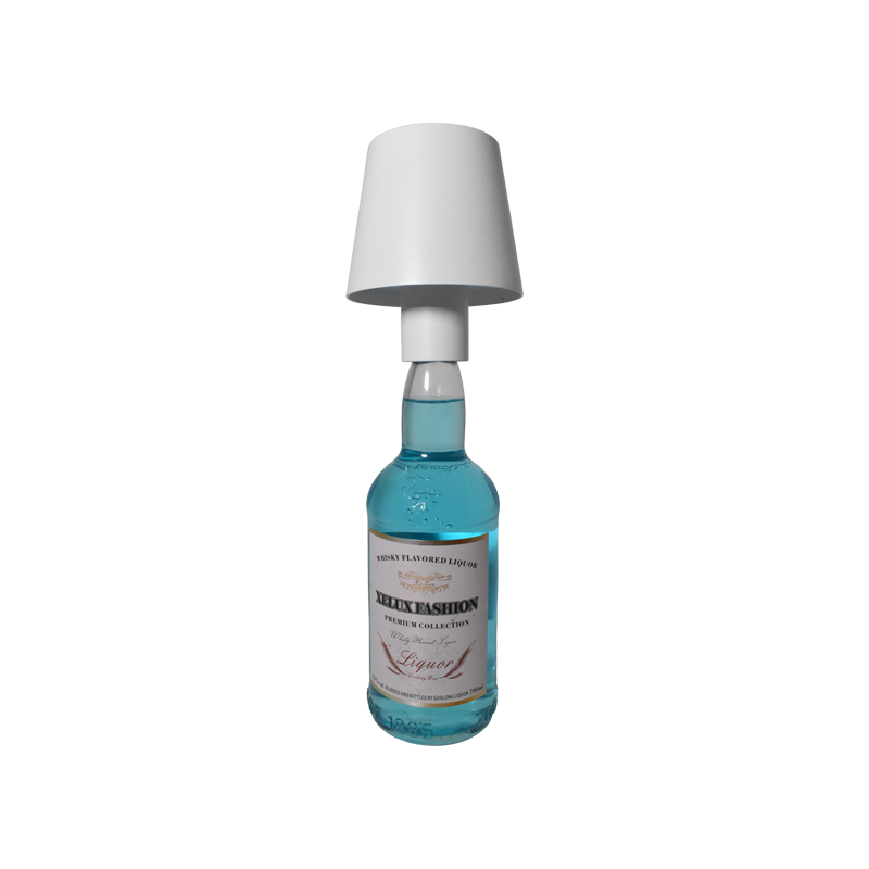 Wine & Beer Shop Photos - Huisdecoratie Dimbare Oplaadbare Kerst Wijnfles Lampenkapjes