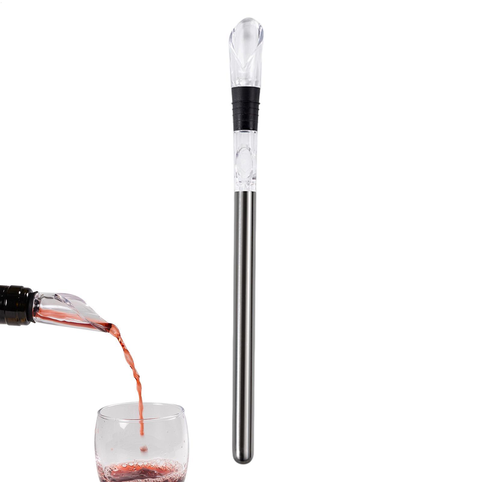 Wine Beer Holder - Handige 304 roestvrijstalen wijnkoelstok, bar-schenker, wijnvriesstaaf