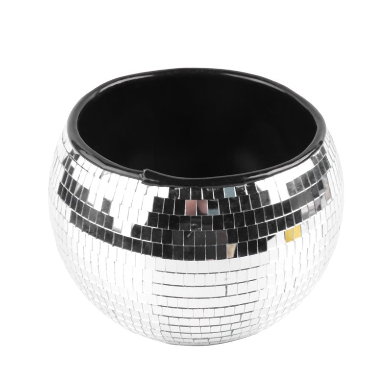Ice Bucket Silver - AA73 10-Inch Discobal IJs-emmer Zilver Glanzende