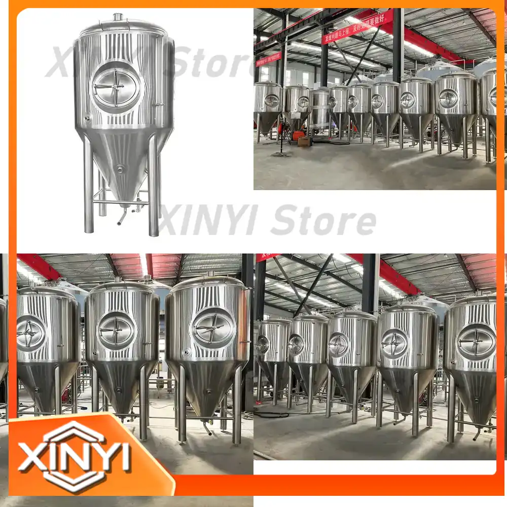 Wine Beer And Cider - 1000L Fermenter RVS Tank voor Thuisbrouwen
