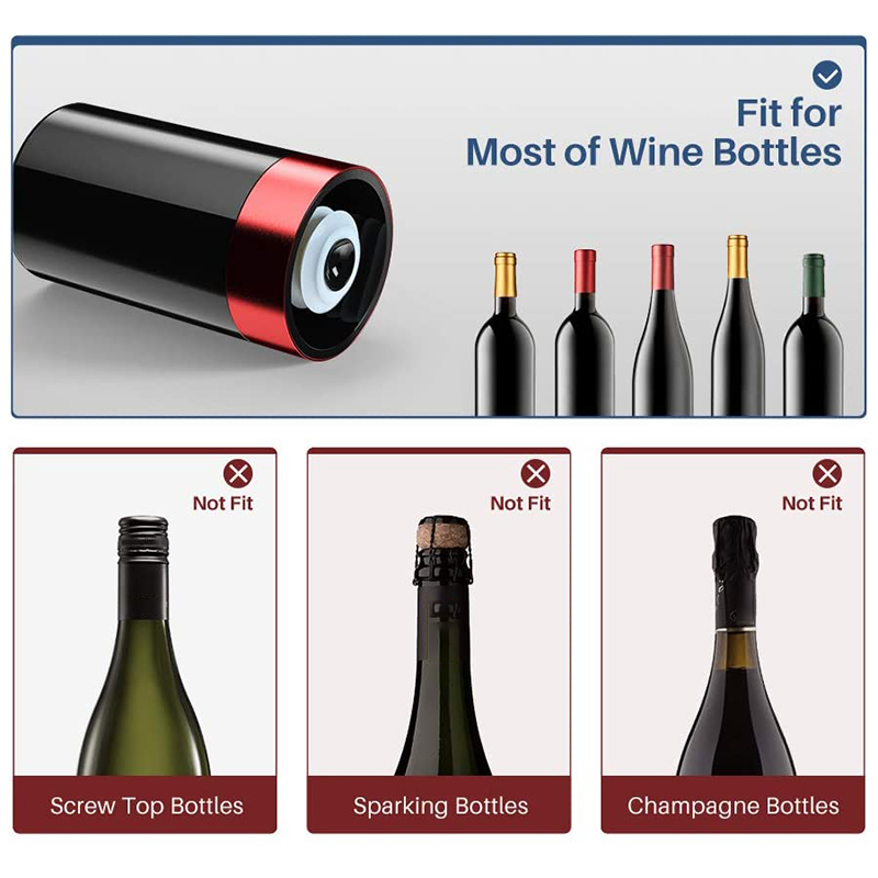 Wijn Stopper Vacuüm Elektrisch - Bottle Stopper Set recensie en prijs