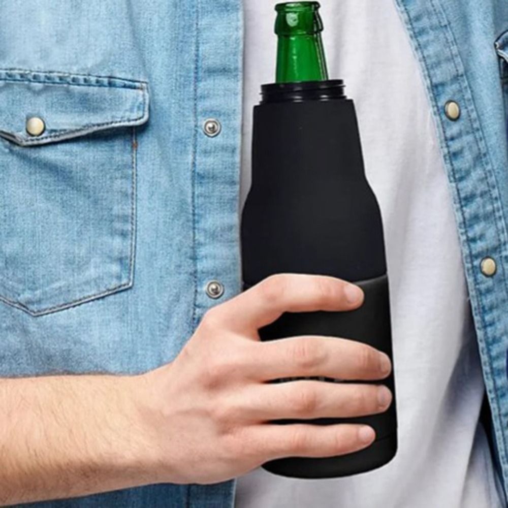 3-in-1 RVS bierfleskoeler met  - Wine Beer Holder recensie en prijs