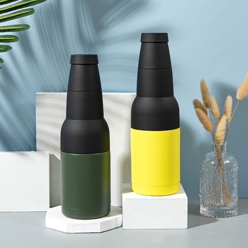 3-in-1 RVS bierfleskoeler met  - Wine Beer Holder recensie en prijs