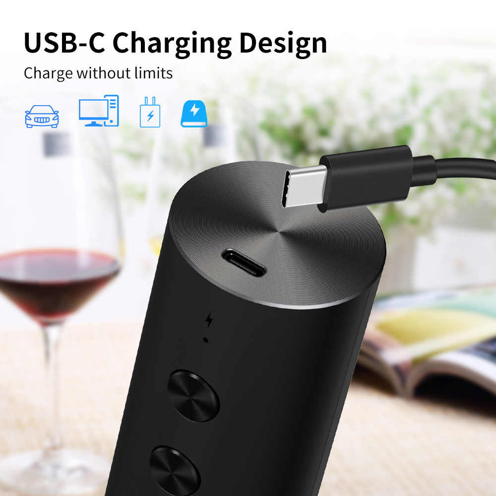 4-in-1 Elektrische Flessenopen - Bottle Stopper Set recensie en prijs