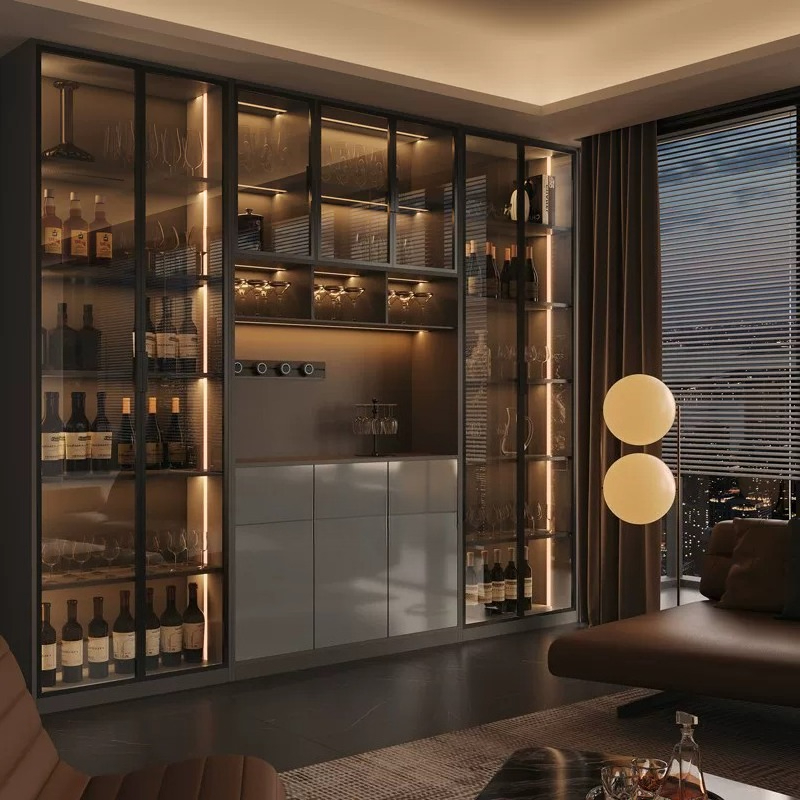 Lichte luxe Italiaanse eettafe - Wine & Beer Shop Photos recensie en prijs