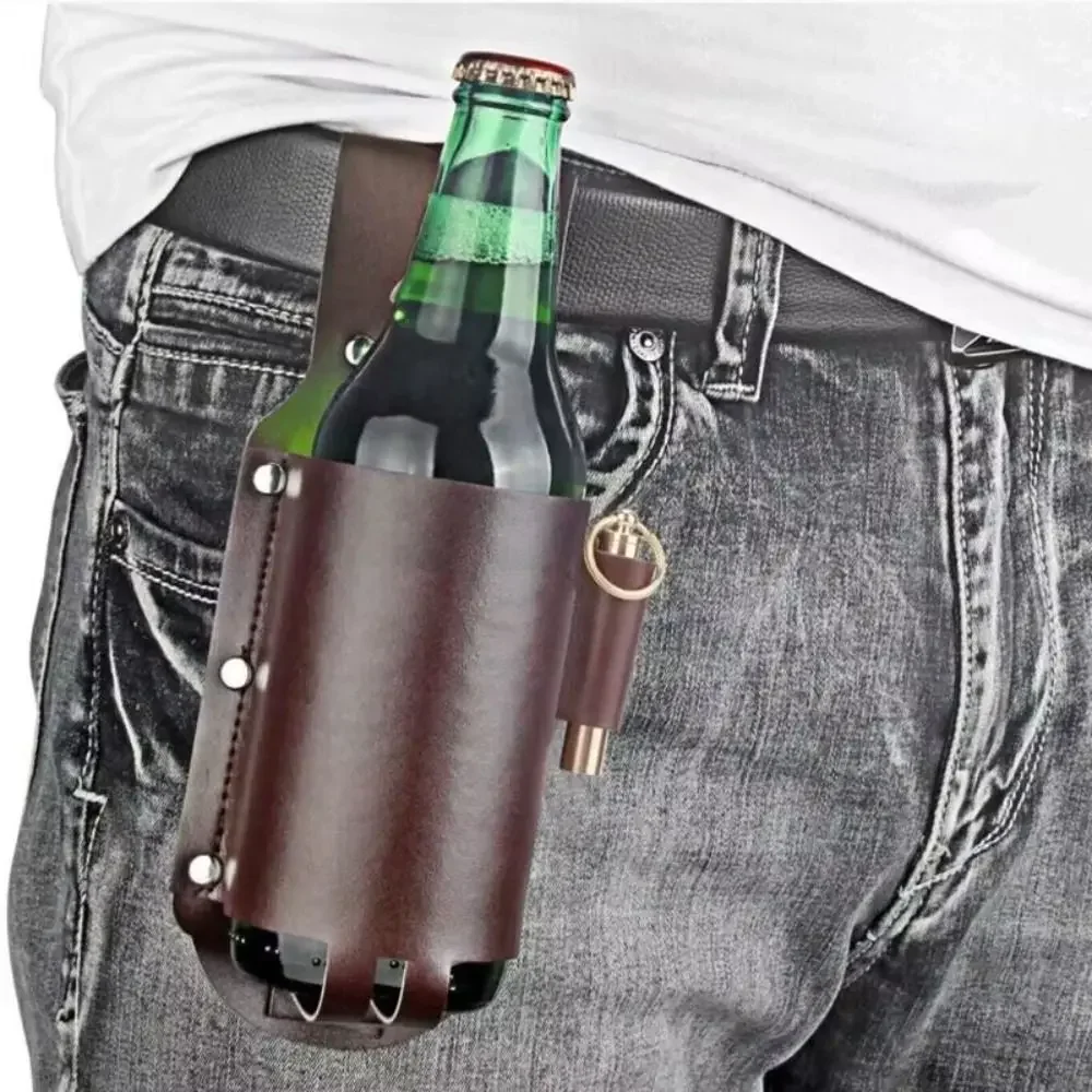 PU lederen bierfles taille hol - Wine Beer Holder recensie en prijs