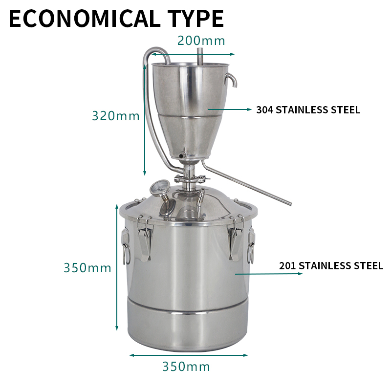 30L Rvs Water Alcohol Distille - Wine Beer Distillation recensie en prijs
