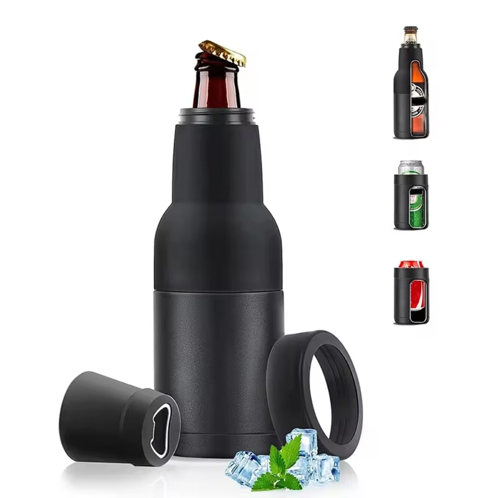 3-in-1 RVS bierfleskoeler, geï - Wine Beer Holder recensie en prijs