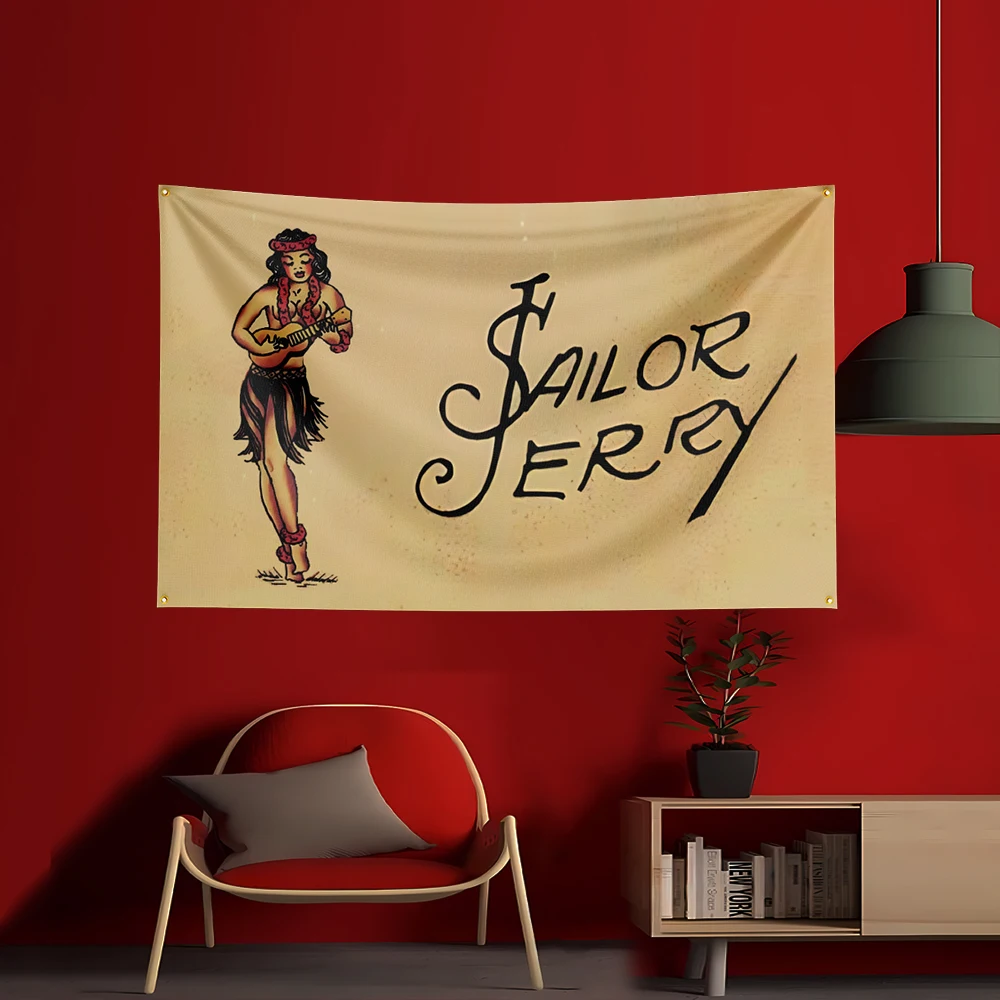 90X150CM S-Sailor Jerrys rum V - Wine Beer Garden recensie en prijs
