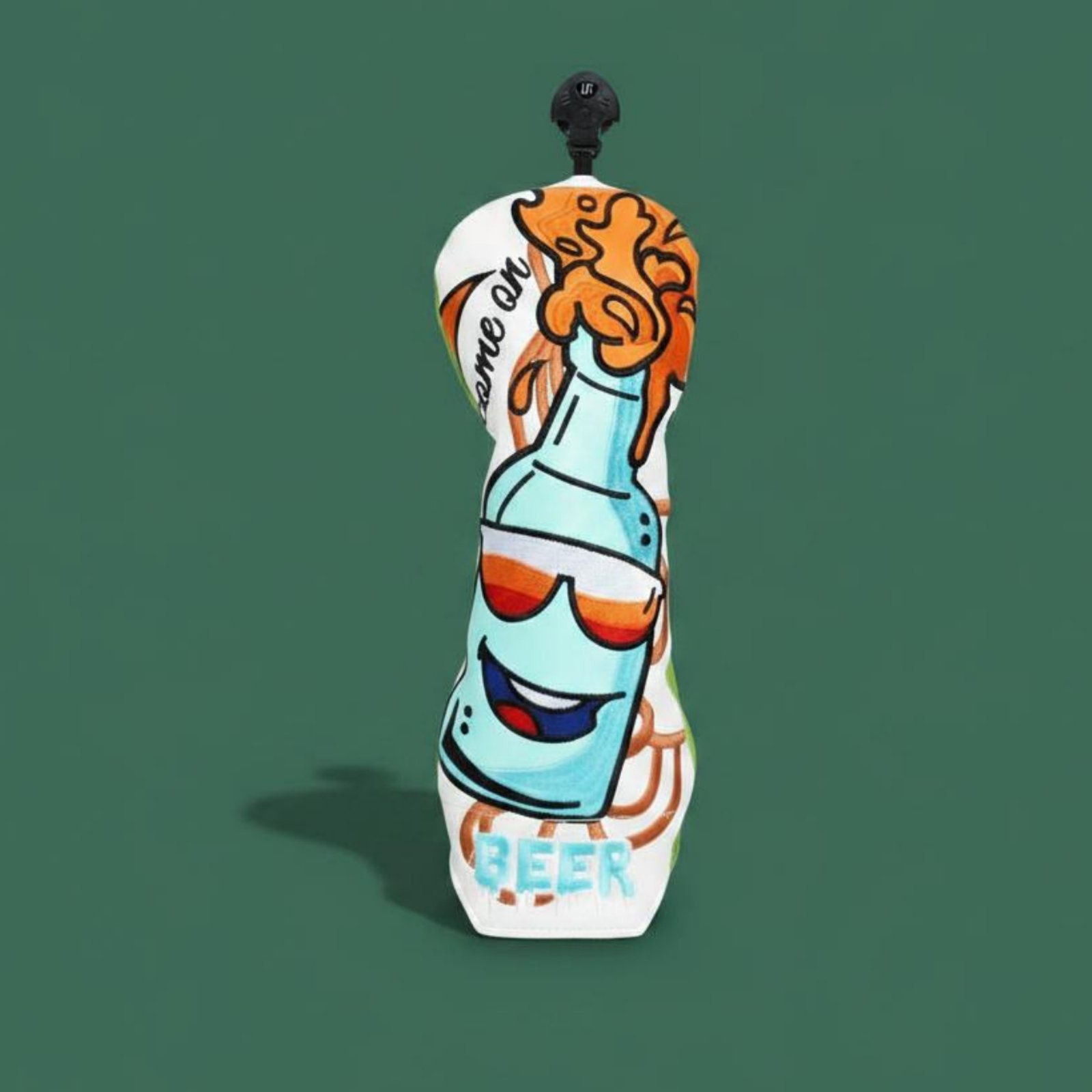 Geborduurde sport houten hoesj - Beer & Wine Jockey Plaza Shopping recensie en prijs