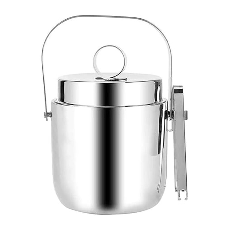 ABRE-ijs emmer in roestvrij st - Ice Bucket Silver recensie en prijs