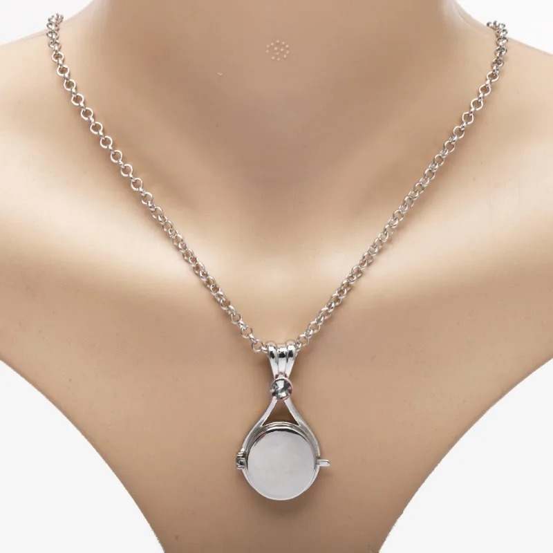 Roestvrij staal H2O medaillon  - Ice Bucket Silver recensie en prijs