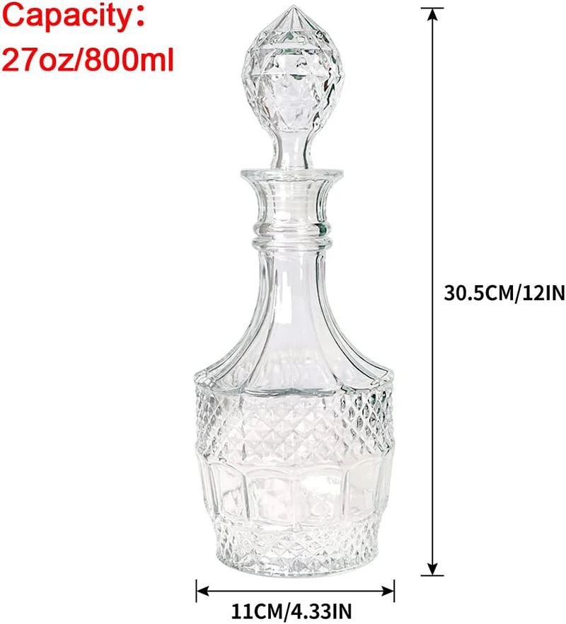 Drank Karaf, Glazen Karaf Fles - Bottle Stopper Set recensie en prijs