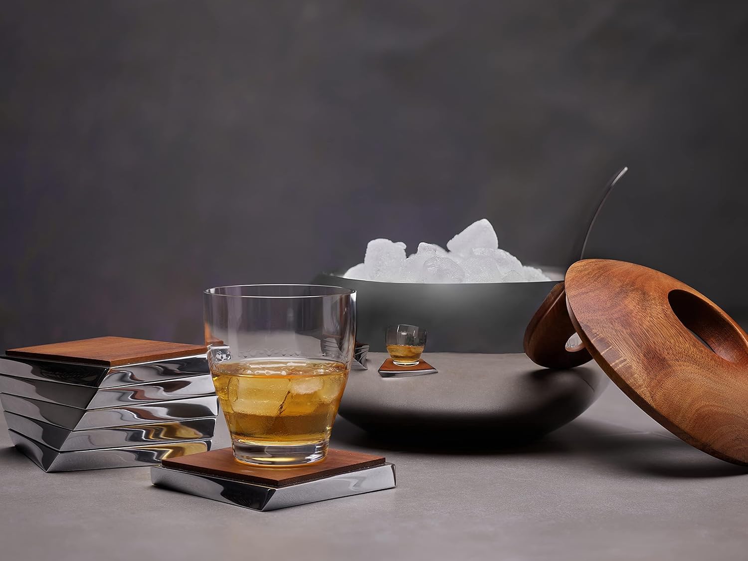 Geïsoleerde roestvrijstalen ij - Ice Bucket Silver recensie en prijs