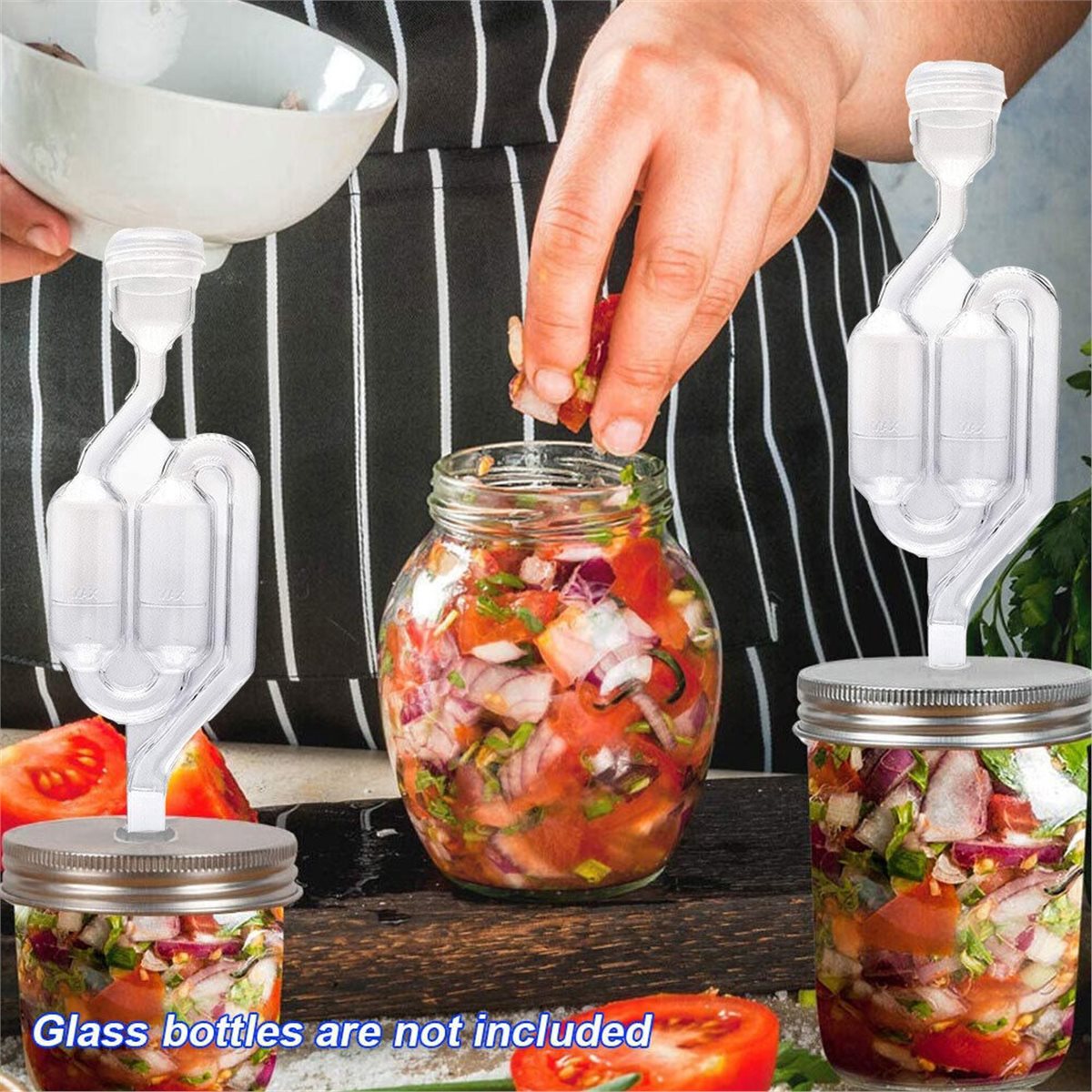 4 stuks 70 mm fermentatie-deks - Wine Beer And Cider recensie en prijs