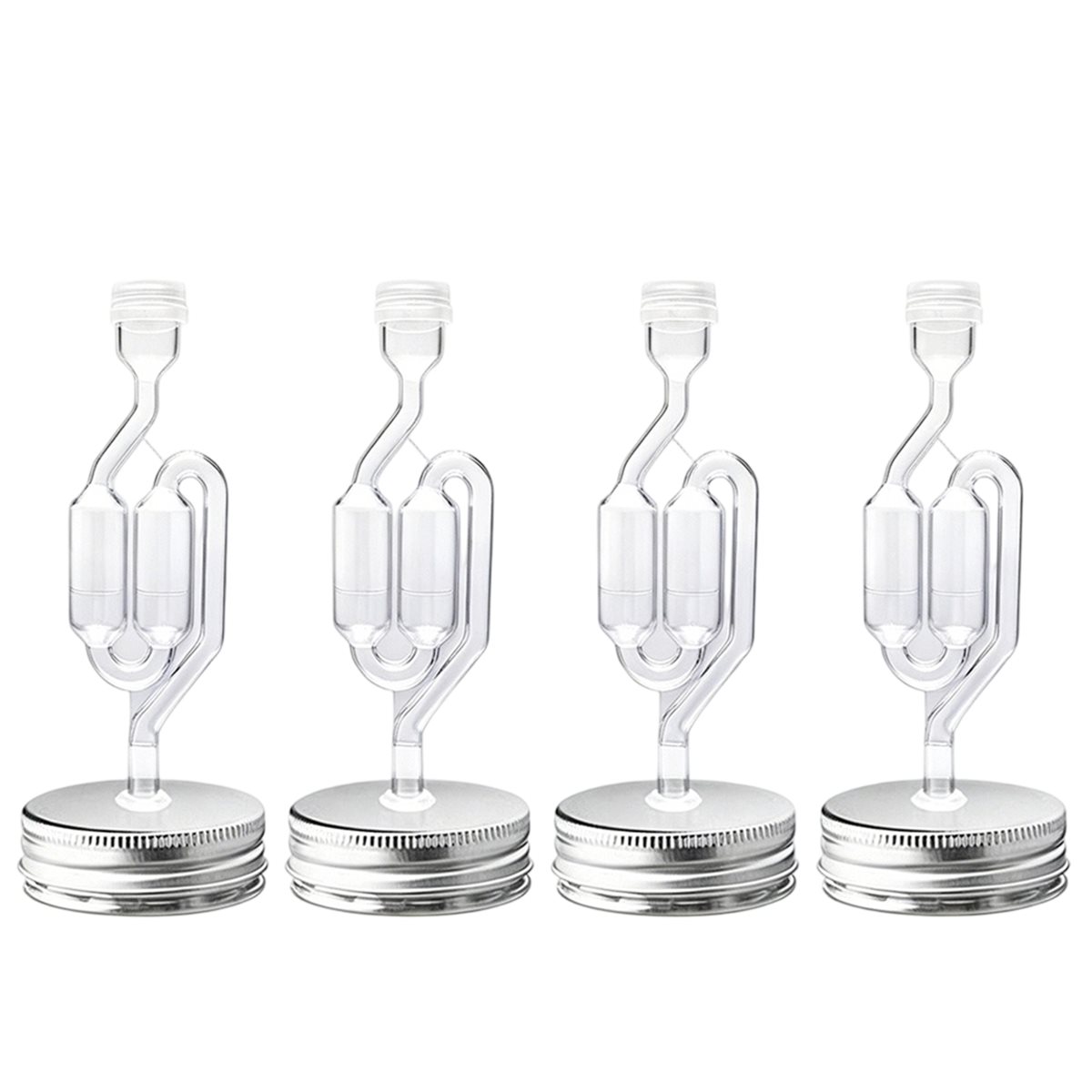 4 stuks 70 mm fermentatie-deks - Wine Beer And Cider recensie en prijs