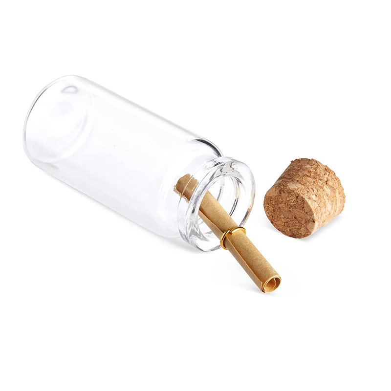 10 Stuks Kleine Glazen Flessen - Bottle Stopper Set recensie en prijs