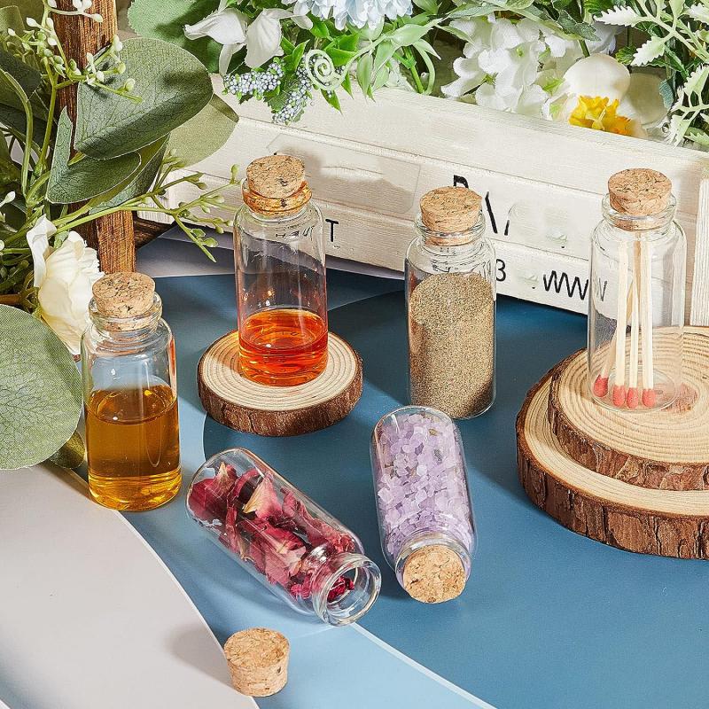10 Stuks Kleine Glazen Flessen - Bottle Stopper Set recensie en prijs