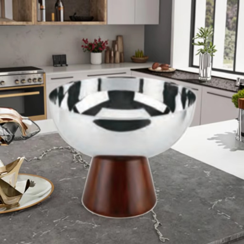 Houten ijs emmer op maat gemaa - Ice Bucket Silver recensie en prijs