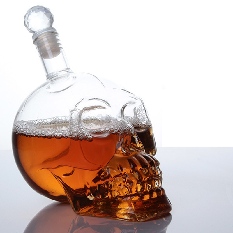 Creatieve Schedel Hoofd Karaf  - Wine Beer And Spirits recensie en prijs