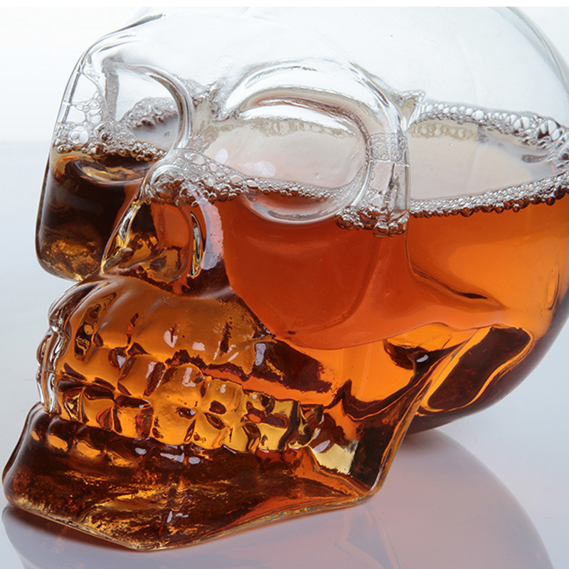 Creatieve Schedel Hoofd Karaf  - Wine Beer And Spirits recensie en prijs