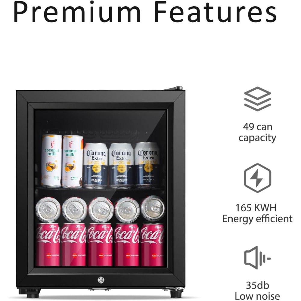 US Shipping 1.3 Cu.ft Mini-koe - Wine Beer Fridge Cabinet recensie en prijs
