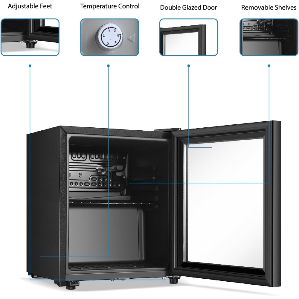 US Shipping 1.3 Cu.ft Mini-koe - Wine Beer Fridge Cabinet recensie en prijs