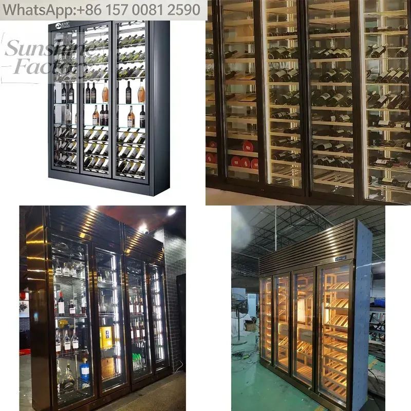 Elektrische 3-deurs glazen deu - Wine Beer Fridge Cabinet recensie en prijs