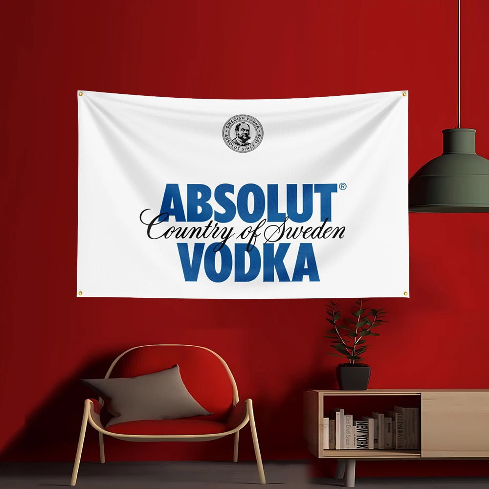 90X150CM A-Absolut Vodka Vlag  - Wine Beer Garden recensie en prijs