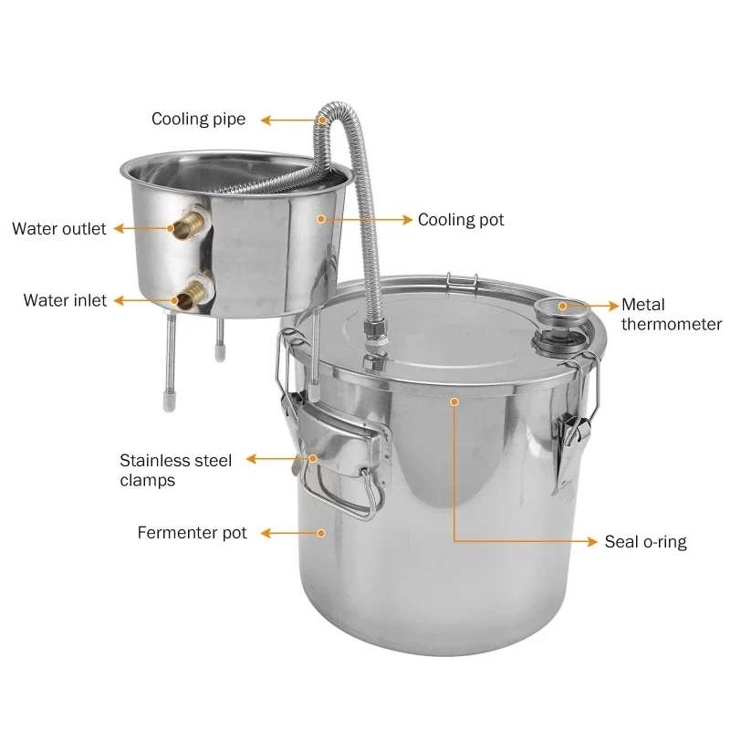 22L Alcoholbrouwerij Distillee - Wine Beer Distillation recensie en prijs