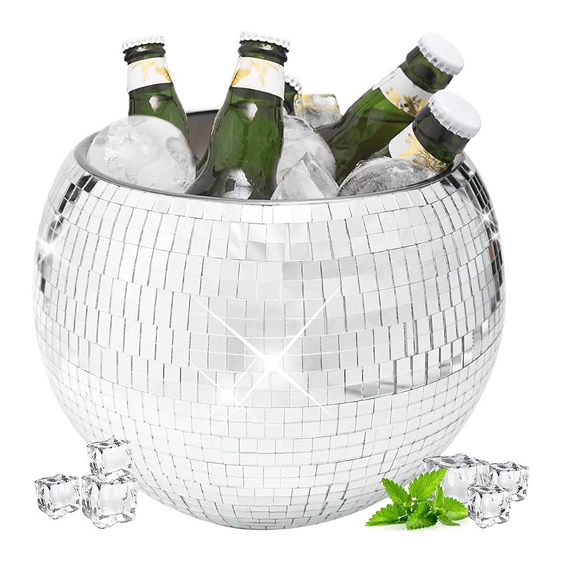 ABVS 4 stuks 10-inch discobal  - Ice Bucket Silver recensie en prijs