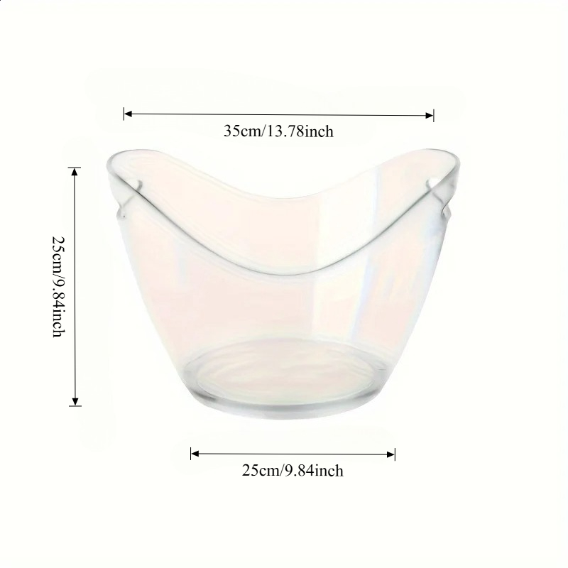 8L Isembakje Transparant Grote - Wine Beer Holder recensie en prijs