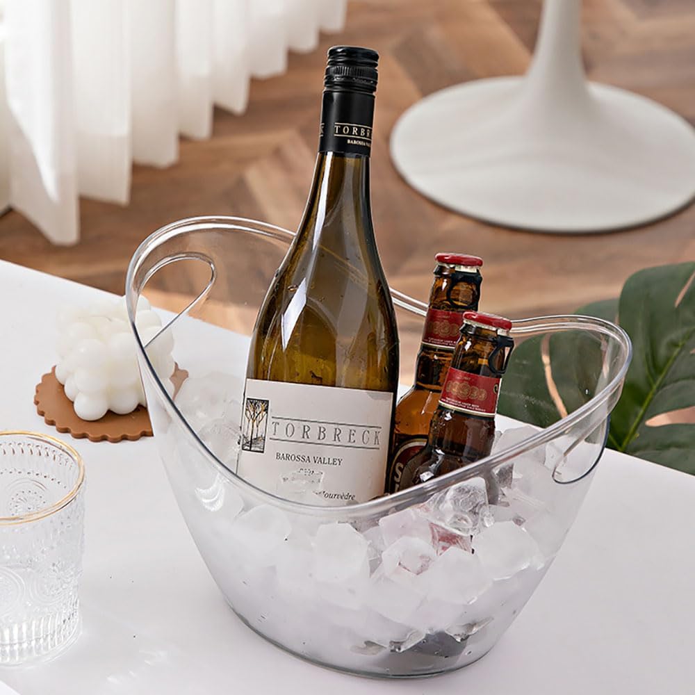 Transparante acryl ijs emmer,  - Wine Beer Holder recensie en prijs