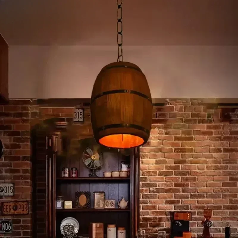 Rustieke lamp vintage kroonluc - Wine & Beer Shop Photos recensie en prijs
