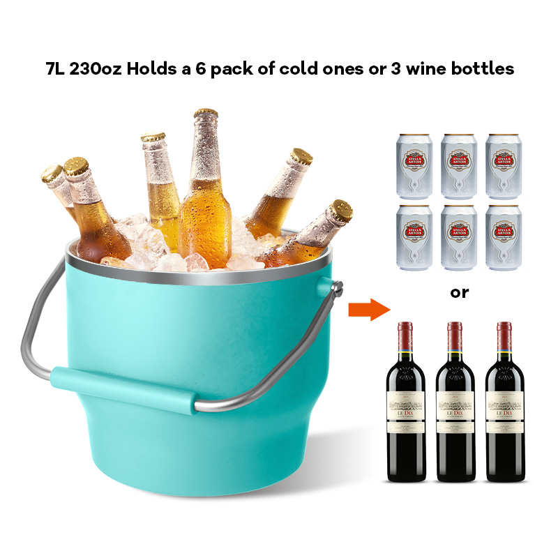 Aangepaste 7L roestvrij staal  - Wine Beer Holder recensie en prijs