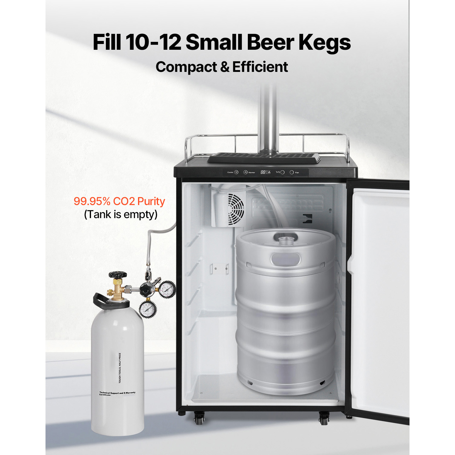 SucceBuy CO2 Tank 10 lbs Nieuw - Beer & Wine Jockey Plaza Shopping recensie en prijs